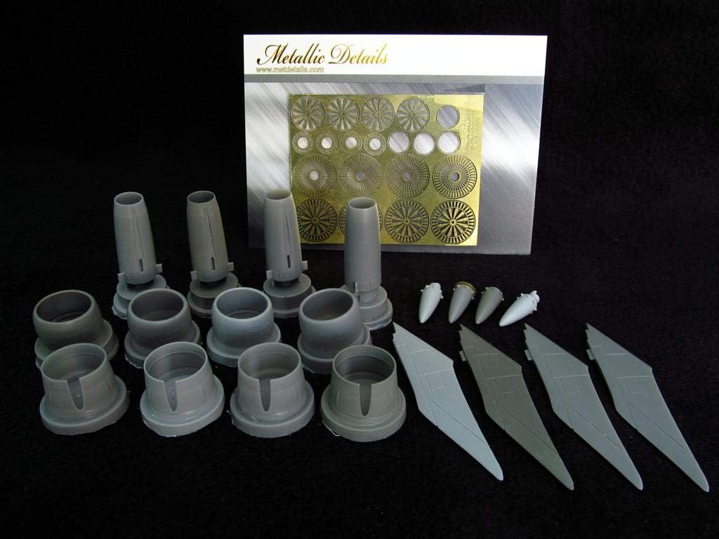 Metallic Details C-5B Galaxy Engines (Roden) 1/144 MDR14410