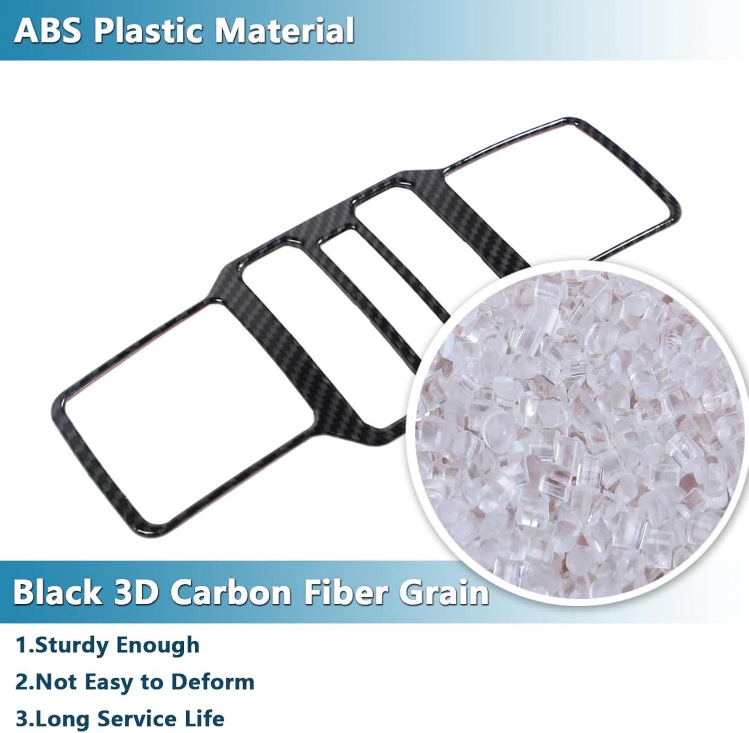 Compatible for Wrangler JL Gladiator JT 2018-2024, Car Window Control Decoration Cover Interior Accessories