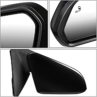 Vista 56 de DNA Motoring OEM-MR-HY1320239 Heated Powered Left Driver Side Door View Mirror W/Blind Spot Detection & Turn Signal Compatible with 2018-2019 Sonata