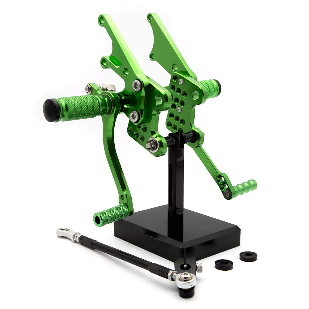 Amazon | FXCNCレーシングオートバイ調整可能なリアセットフットペグ