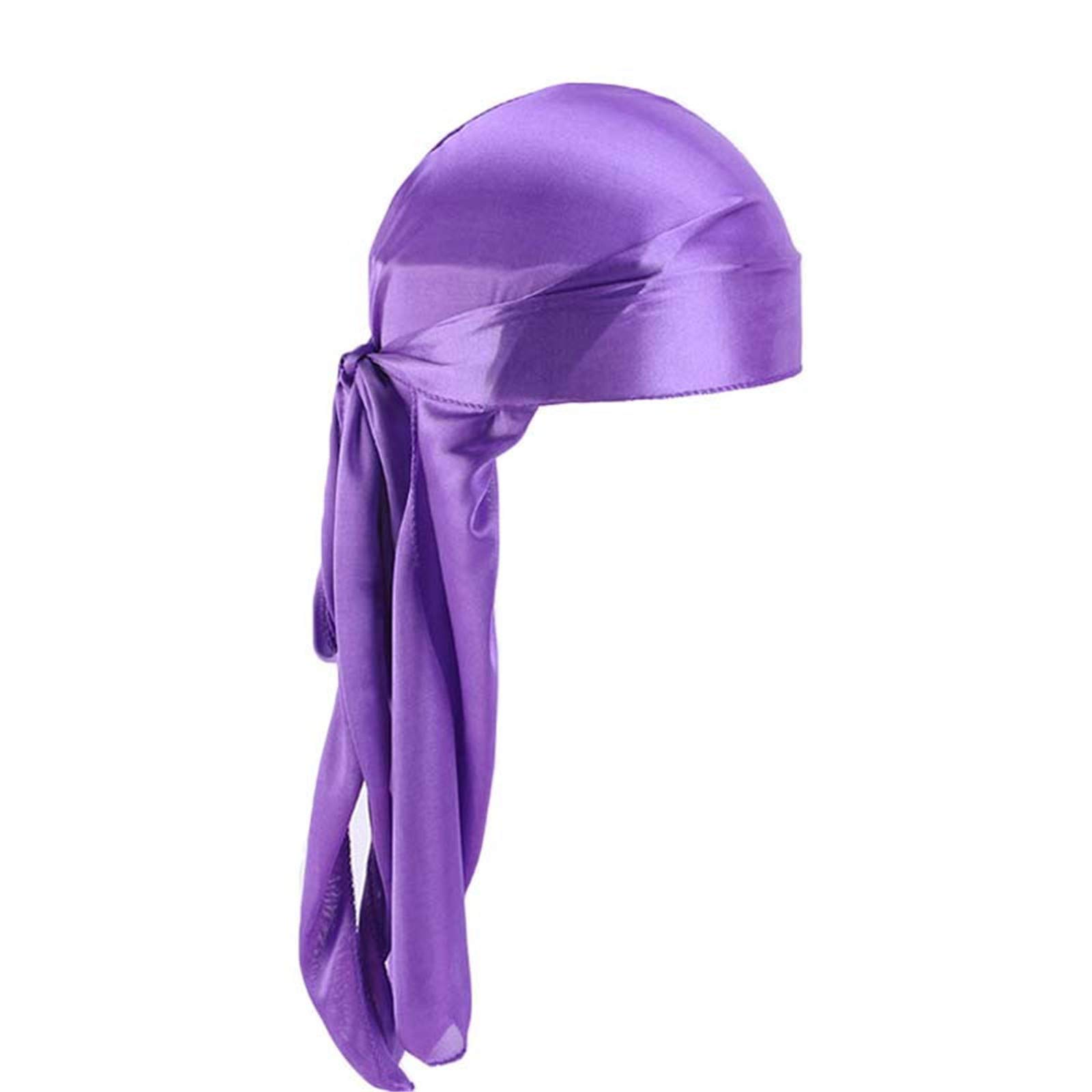 AMhomelyHeadscarf For Women'S Hair Silk Faux Satin Pirate Headscarf Wide Straps Pirate Hair Loss Chemo Cap Bandana Turban Hat for Women and Men Hip-hop and Daily Decoration Headwraps