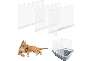 Cat Litter Box Splash Guard: Reduce Litter Scatter with Our Anti-Splashing Pee Shields