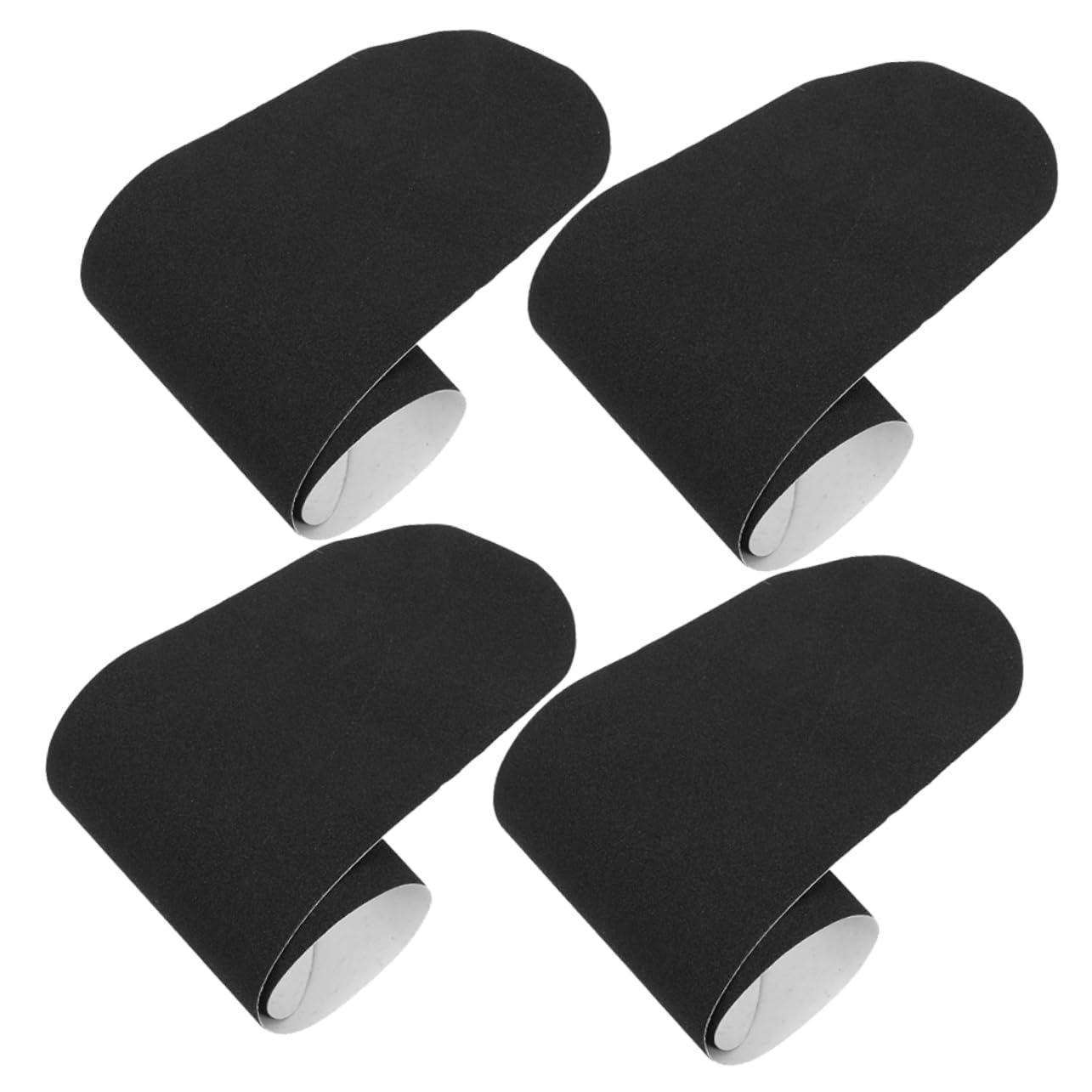 ibasenice 3 Ensembles Bande Antidérapante Skateboard Professionnelle Abrasives Résistantes Et Durables Pour Accessoires De Skateboard 4 Pièces * 3