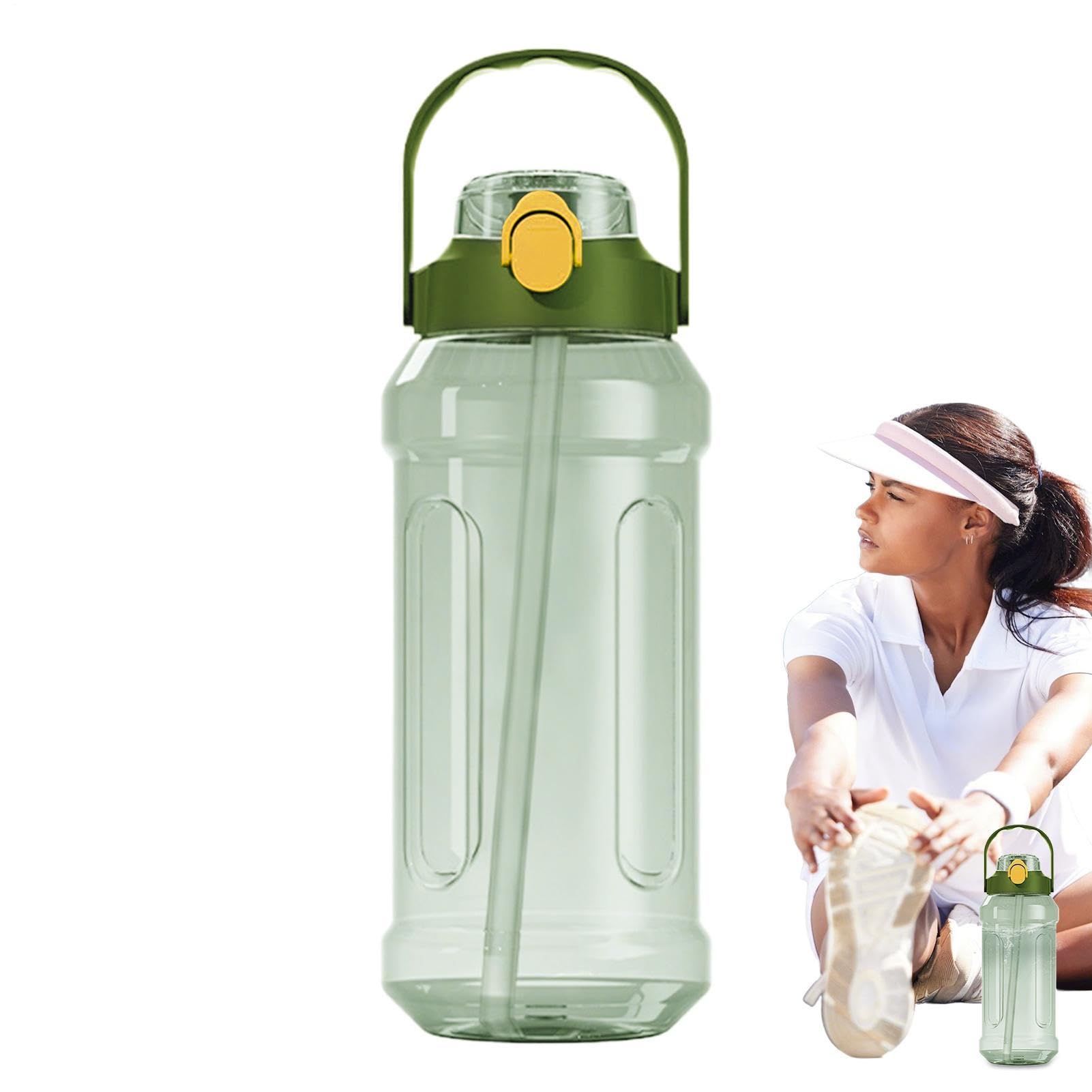 Botella de agua para viajes de camping vaso impermeable y hermético para uso diario