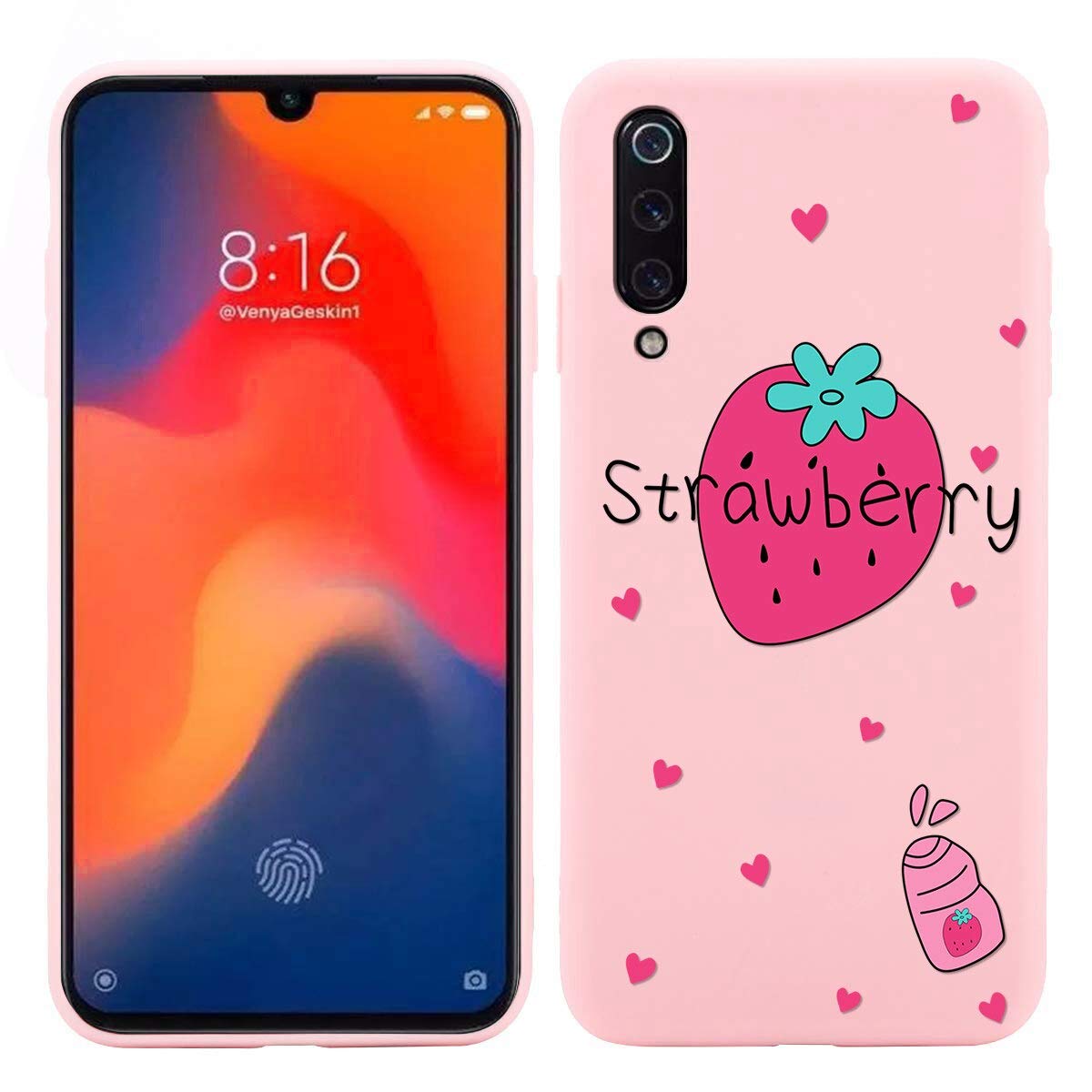 Yoedge per Xiaomi Redmi 9A 4G Cover, [Ultra Sottile] Antiurto con