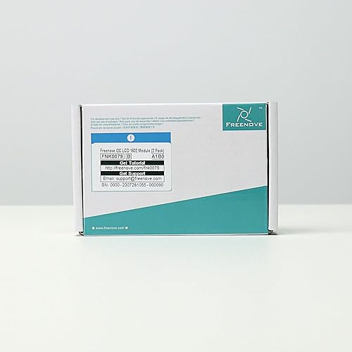 Miniatura 7 de FREENOVE I2C IIC LCD 1602 módulo (paquete de 2), nuevo tipo TWI serie 16x2 pantalla, compatible con Arduino Raspberry Pi Pico ESP32 ESP8266