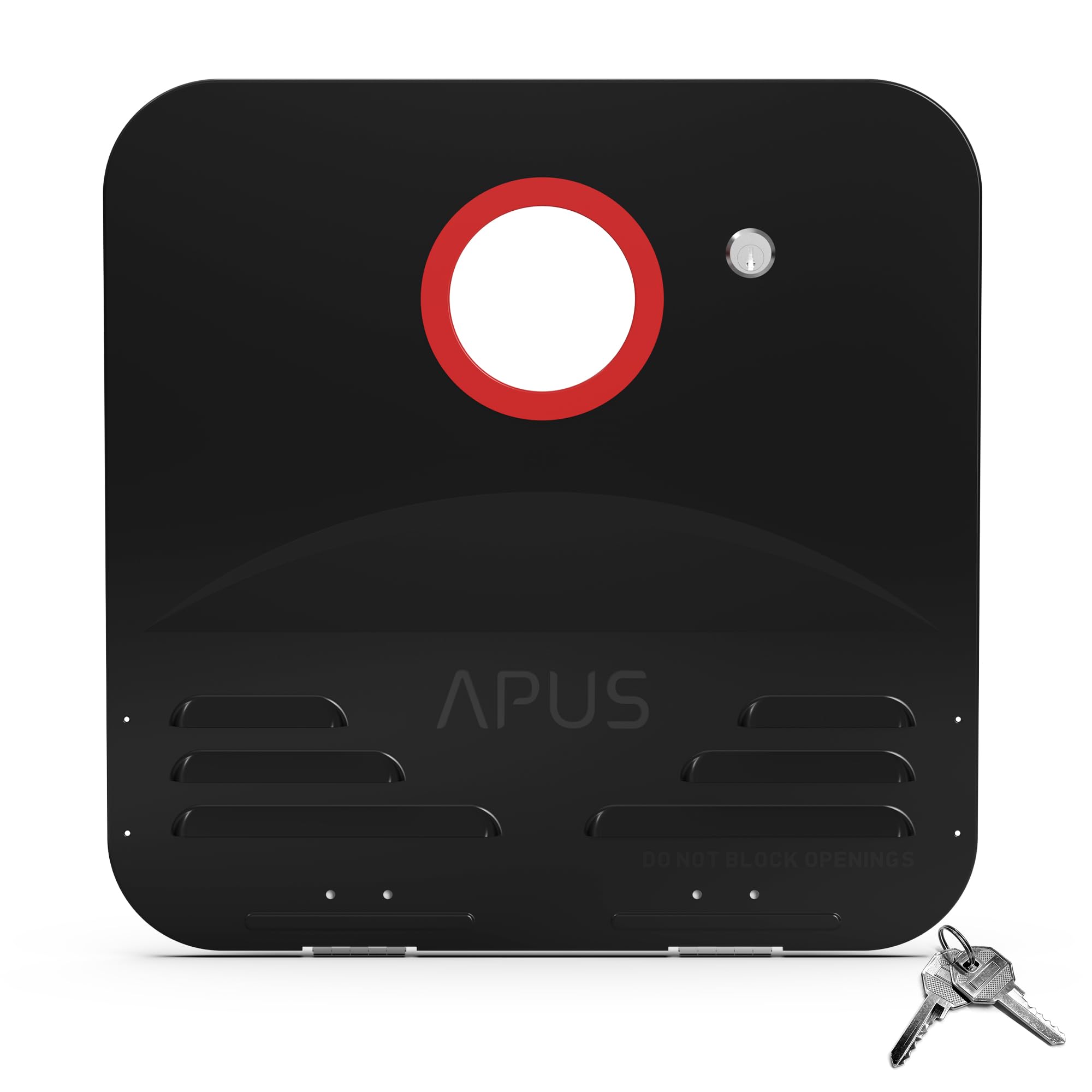 Photo 1 of APUS 15 x 15 Inches RV Water Heater Black Door. ONLY Door Kit for APUS RV Water Heaters