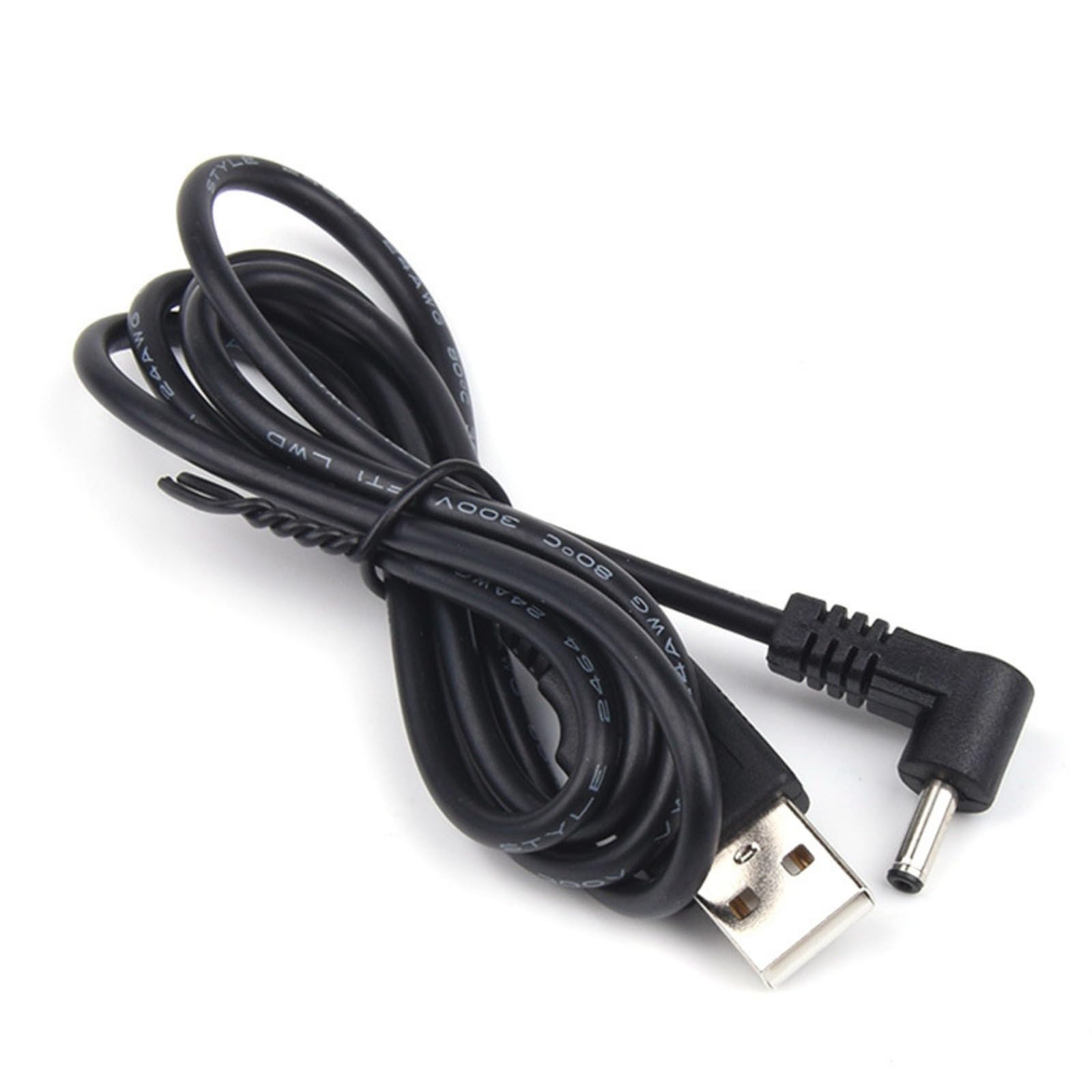 Cavo Di Alimentazione DC 3.5mm X 1.35mm Maschio A USB Femmina – Perfetto Per Alimentare Dispositivi, Lunghezza 20cm (Tipo-3)
