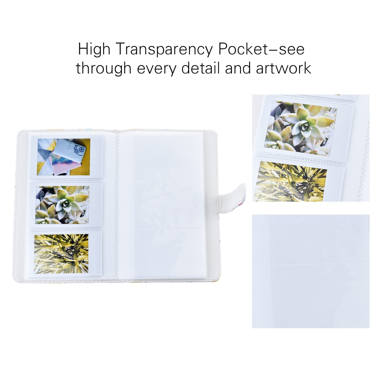 Album Fotografico Per Fujifilm Mini - 200 Tasche In Pelle PU Per Foto Istantanee - Foto 4