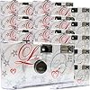 15x PHOTO PORST bruiloft camera/wegwerp camera/party camera (27 foto’s, flits, 15 stuks)