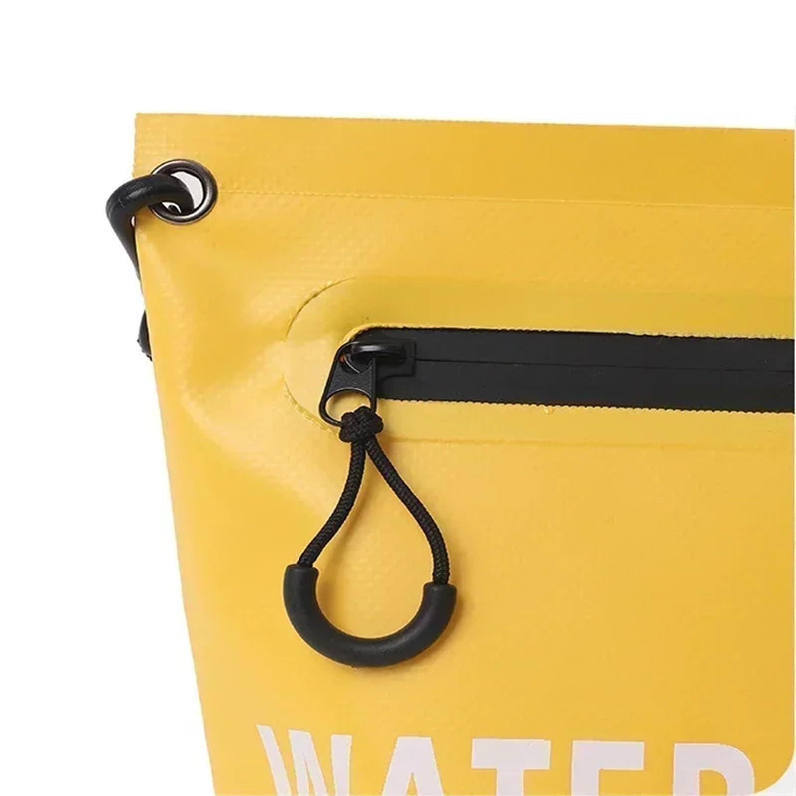 Bolsa Seca Impermeable Bolso de Viaje, Bolsa Seca Impermeable, Saco Lavado, natación, Rafting, Kayak, Senderismo en río, canotaje Flotante, Bolsas Agua(Yellow)