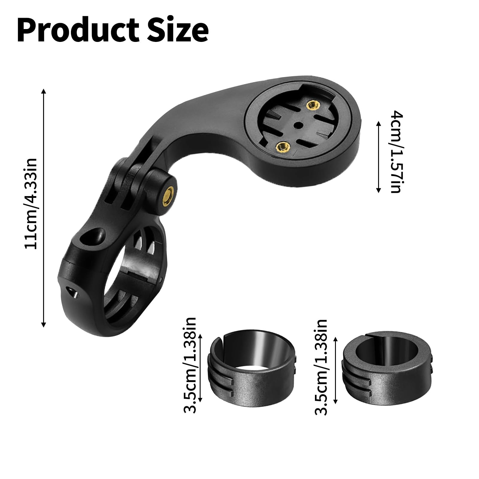Soporte de Bicicleta para Garmin Edge Explore 2 para Garmin Edge 530 540 520 510 500 800 810 820 830 840 200 130 20 25 1000 1030 1040 Plus XOSS G/G+ GPS Ciclismo (Estilo 2)