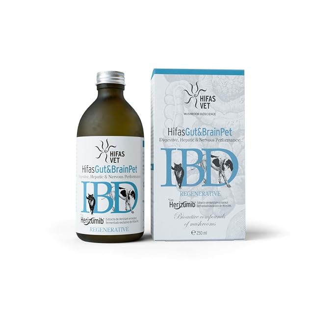 HIFAS Vet - Gut&Brain Pet Probioticos para Perros y Gatos, Suplemento Digestivo para reforzar la Salud…