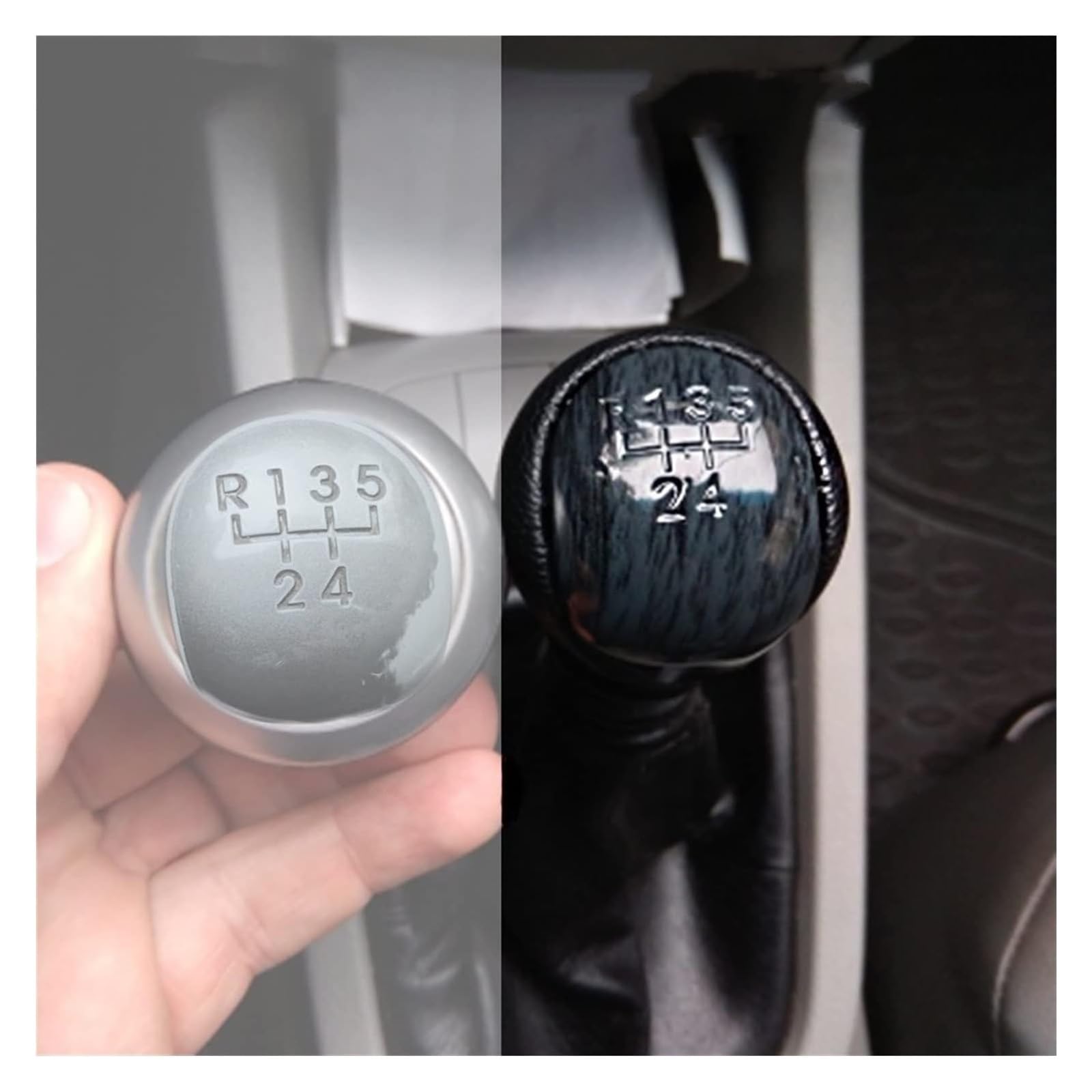 Per Kia Per Forte Per Soul Pomello Del Cambio Manuale A 5 Velocità Leva Del Cambio Testa Di Penna Cuffia leva Pomello