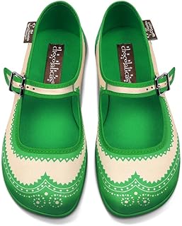 Sponsored Ad - Hot Chocolate Design Chocolaticas Funky Canvas Women's Mary Jane Flat Shoes