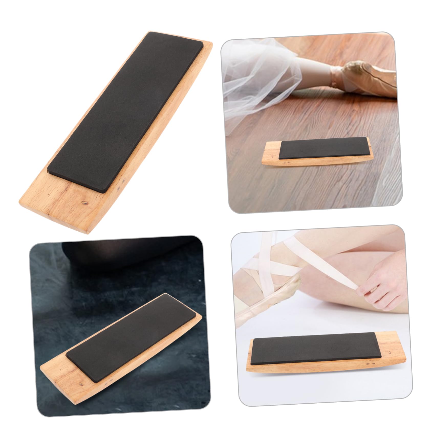 Planche Tournante d'Entraînement en Bois pour Danseurs de Ballet, Contrôle Vitesse Réglable, Portable