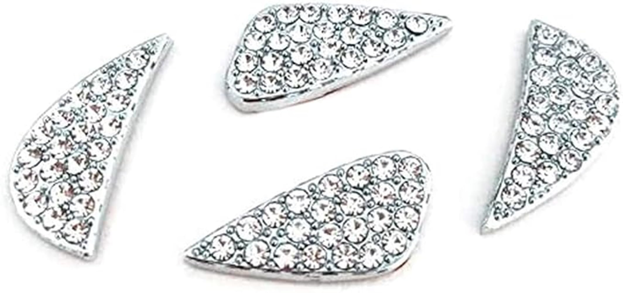 BHOOLU&GOOLU Rhinestone Steering Wheel Decoration Stickers Diamond Bling - (H-yundai Lo-go) - 4 Pcs/Set-image-22