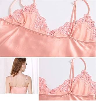 Amazon.co.jp: セクシーなレース 100% シルク シュミーズ ナイト