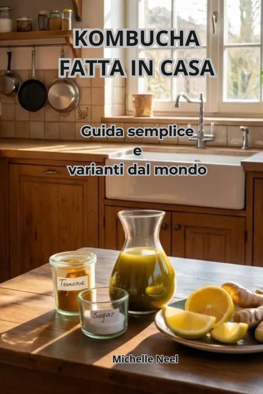 KOMBUCHA FATTA IN CASA: Guida semplice per prepararla, migliorarne i benefici e creare varianti naturali da tutto il mondo