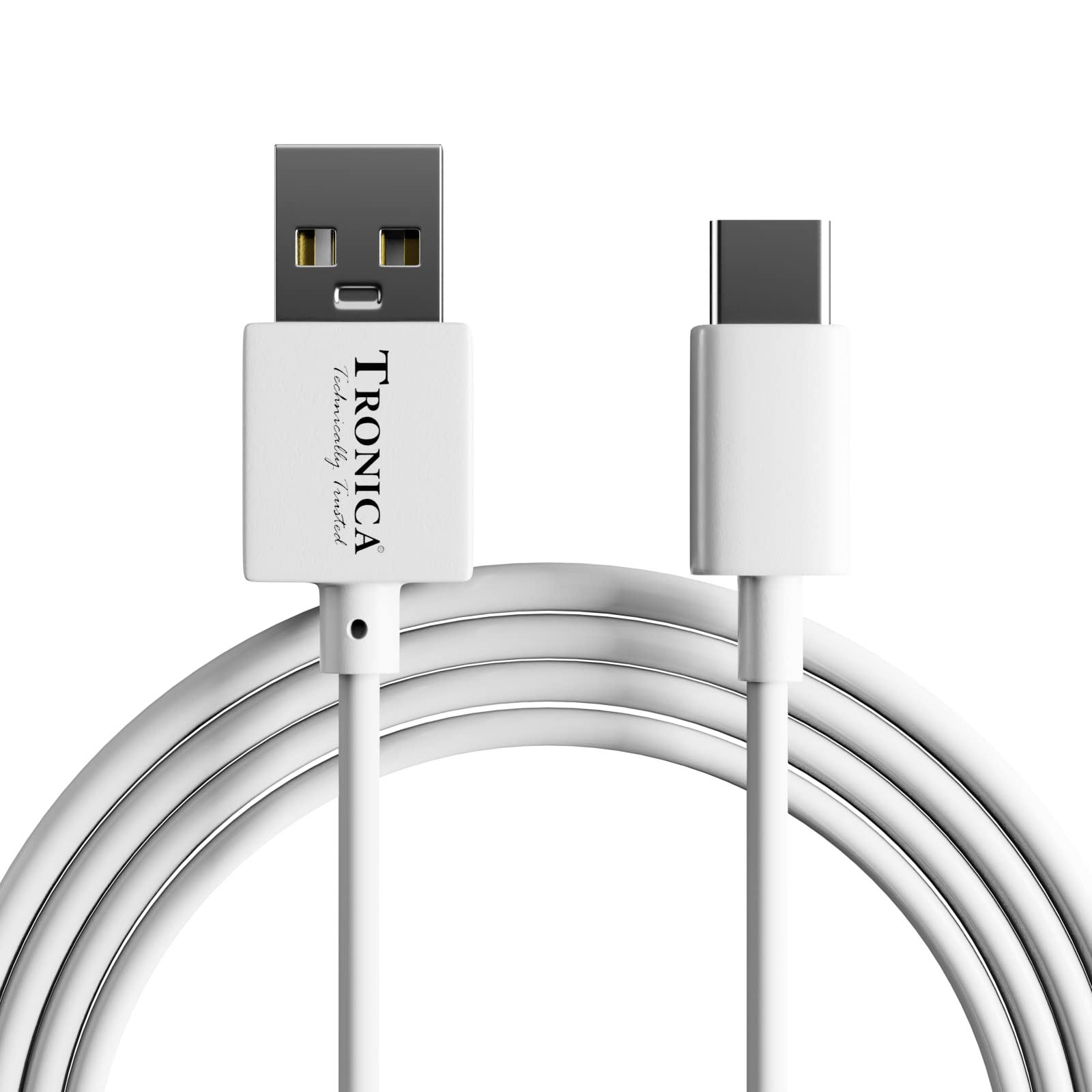 TRONICA USB Type-C Data & Fast Charging Cable, Made in India, Data Sync, Strong & Durable Charging C-Type USB Cable Compatible with any Anrdroid Phone (B09W52V53S) Amazon Price History, Amazon Price Tracker