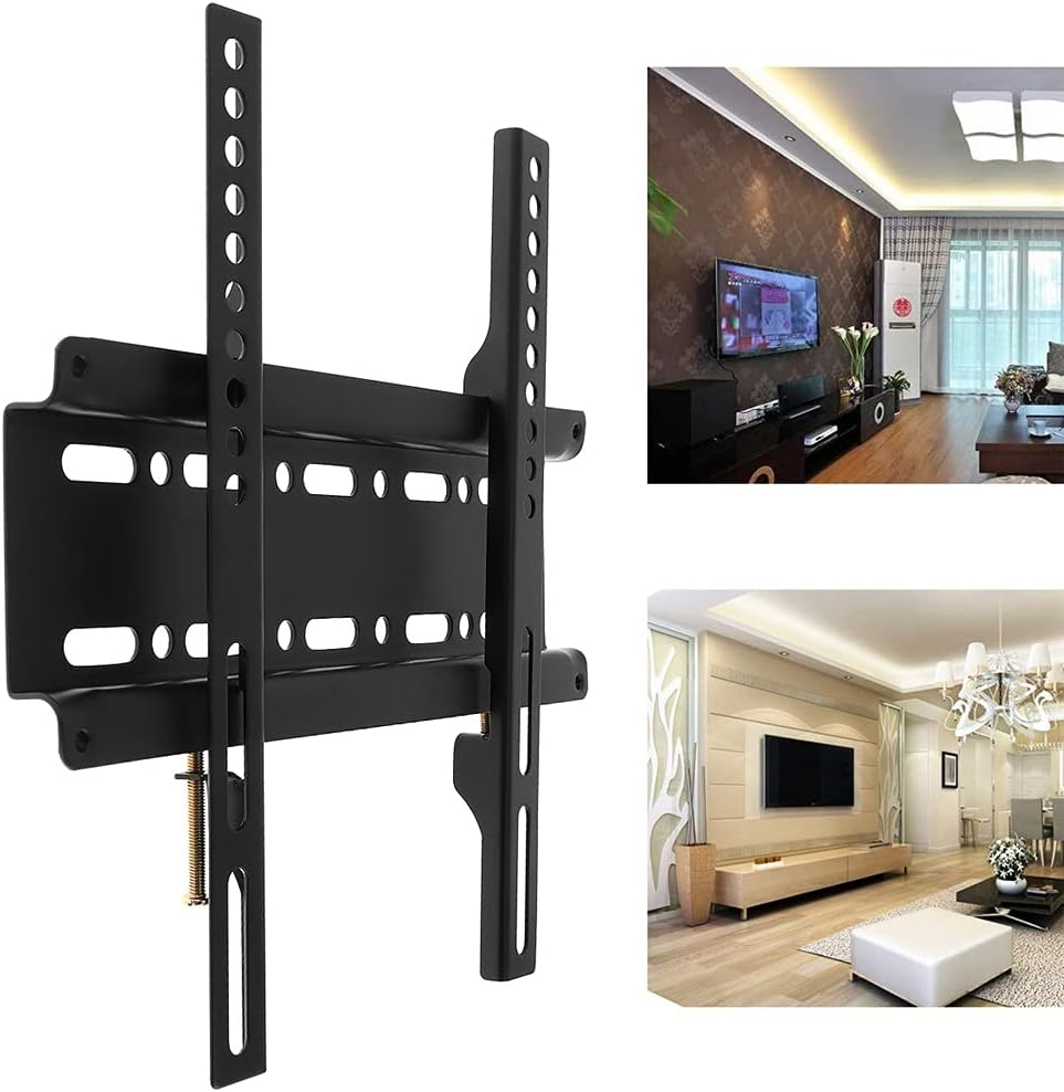 1 Pc Universal 25kg Tv Wall Mount Bracket Fixed Type Flat Panel Frame Fit for 12-37 Inch LCD Led Monitor