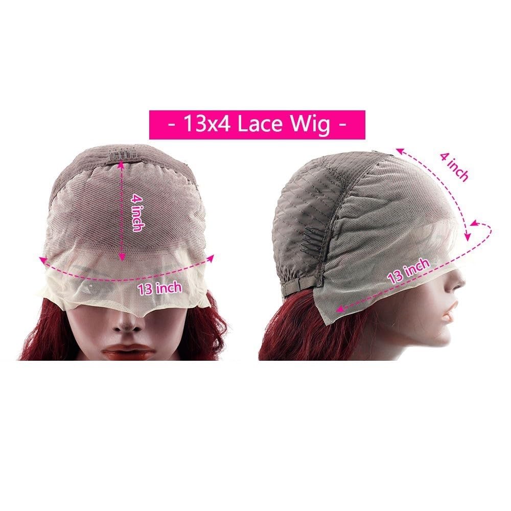 perücken HD Lace Frontal Echthaarperücke Gerade Perücke 13x4 Lace Front Echthaarperücken for Frauen 180 Hohe Dichte Perücke(26inches)