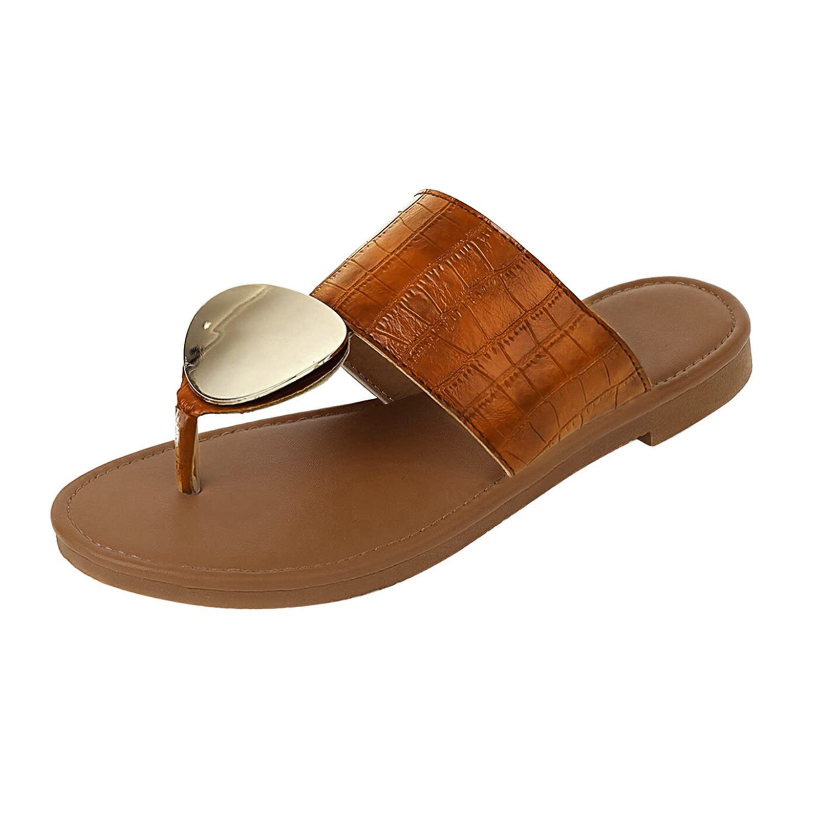 527 Chanclas NiñO Ocio Estilo Mujer Color sólido Verano Antideslizante Resbalón en la playa plana Punta abierta Sandalias transpirables Chanclas Zapatos Zapatillas Chanclas Mujer 38
