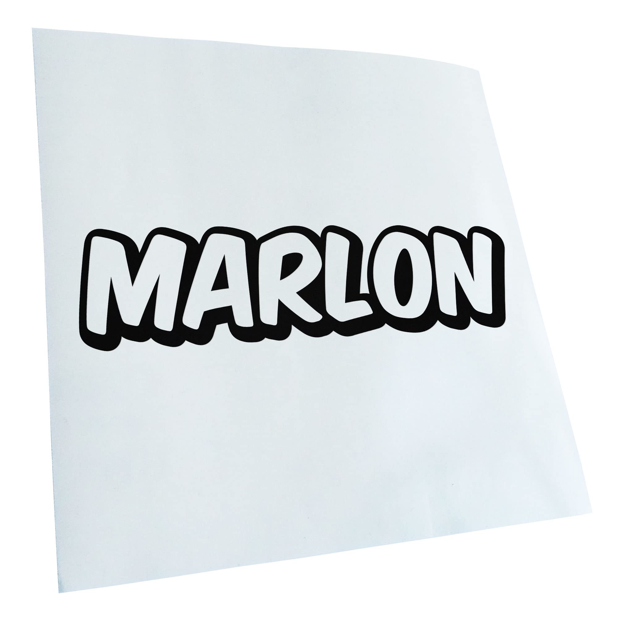 Kiwistar Autoaufkleber Neonorange 40x10cm - The Closer You Get Heckscheiben Sticker