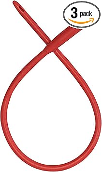 Colon Tube 20F Red Latex for Enema Use - Gerson Specific Sterile Pack of 3-1 Year Supply At an Amazing Price