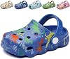 Zuecos de Dinosaurio para Niños y Niñas, Zapatos de Jardín con Dibujos Animados para Playa y Piscina 1