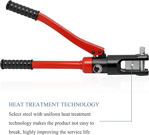 Vista 7 de CGOLDENWALL Alicates de prensado hidráulicos YQK-300 Engarzadora mecánica 13T para cobrealuminioplásticoPexPB con rango de 16-300m (Yqk-300)