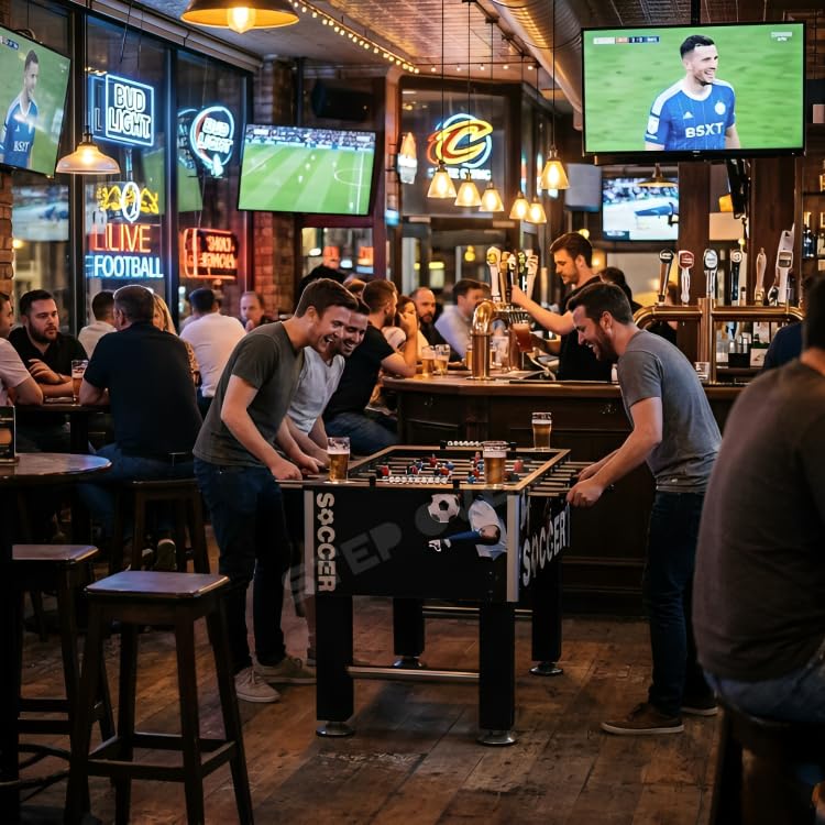 Image of STEP OVER Professional Legend Championship Full Size 55 inch Foosball Table ||Training Acadamy || Hotels || Resorts || Office || Co-Working Spaces || Aggressive Model 2026 Limited Edition