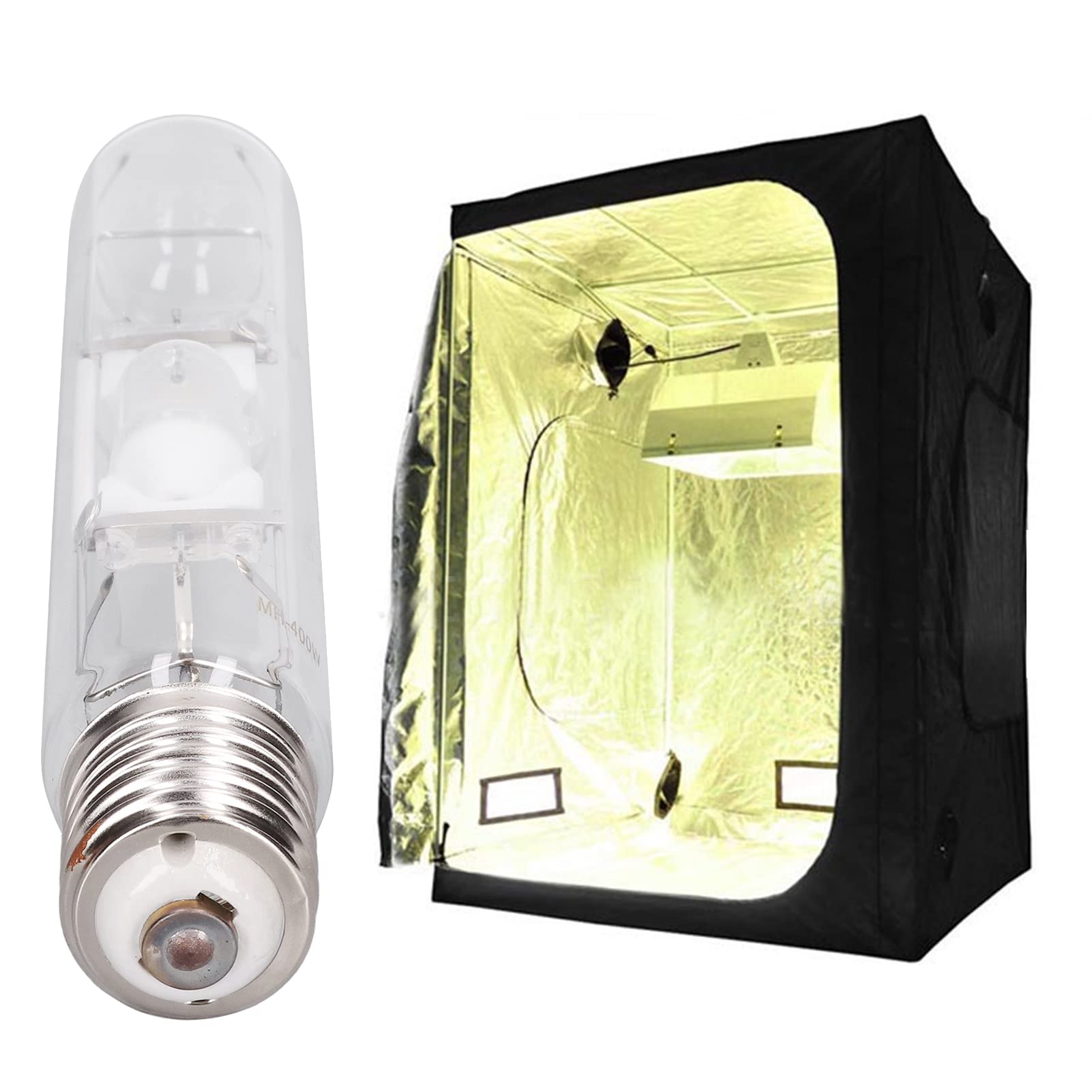Fyearfly Lampada ad alogenuri metallici, lampada ad alogenuri metallici 400W Sostituzione della lampadina a basso consumo energetico da 110V a 240V