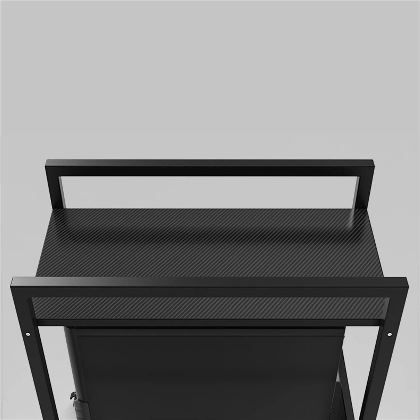 GLigeT CPU Holder Supporto for CPU Staffa for Torre mainframe for PC a Doppio Strato Supporto for Scatola mainframe for carichi Pesanti Rack Multifunzione con Ruote Carrello PC