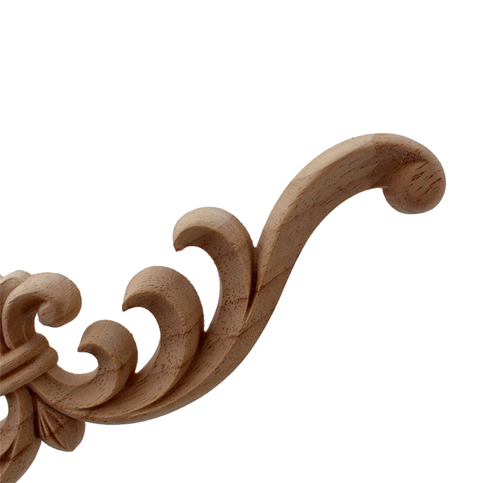 Applique Intaglio Legno Stile Europeo - Decorazione Floreale Per Mobili, Porte, Armadi - Dimensioni 27x4cm (Colore Casuale)