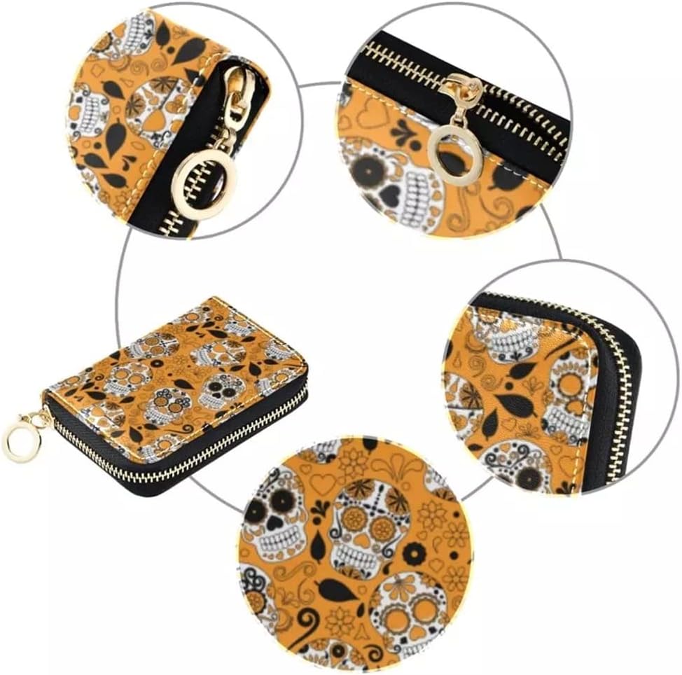 爆売り スカルプリントidクレジットカードウォレットクリエイティブヴィンテージキャッシュホルダーオーガナイザーケースボックスパックビジネス クレジットカードホルダーパッケージ A 12x8x2cm Rachelbaptista Com Br