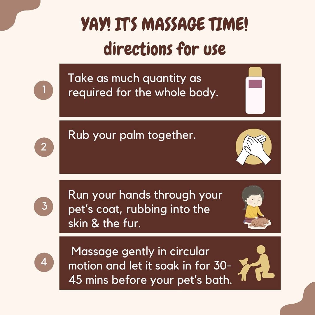 Calming Massage Oil for Dogs - 100 ml | Stress Relief Oils for Dogs (Adult and Pups) 2