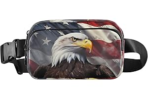 American Flag Eagle Fanny Packs for Women Fanny Pack For Men