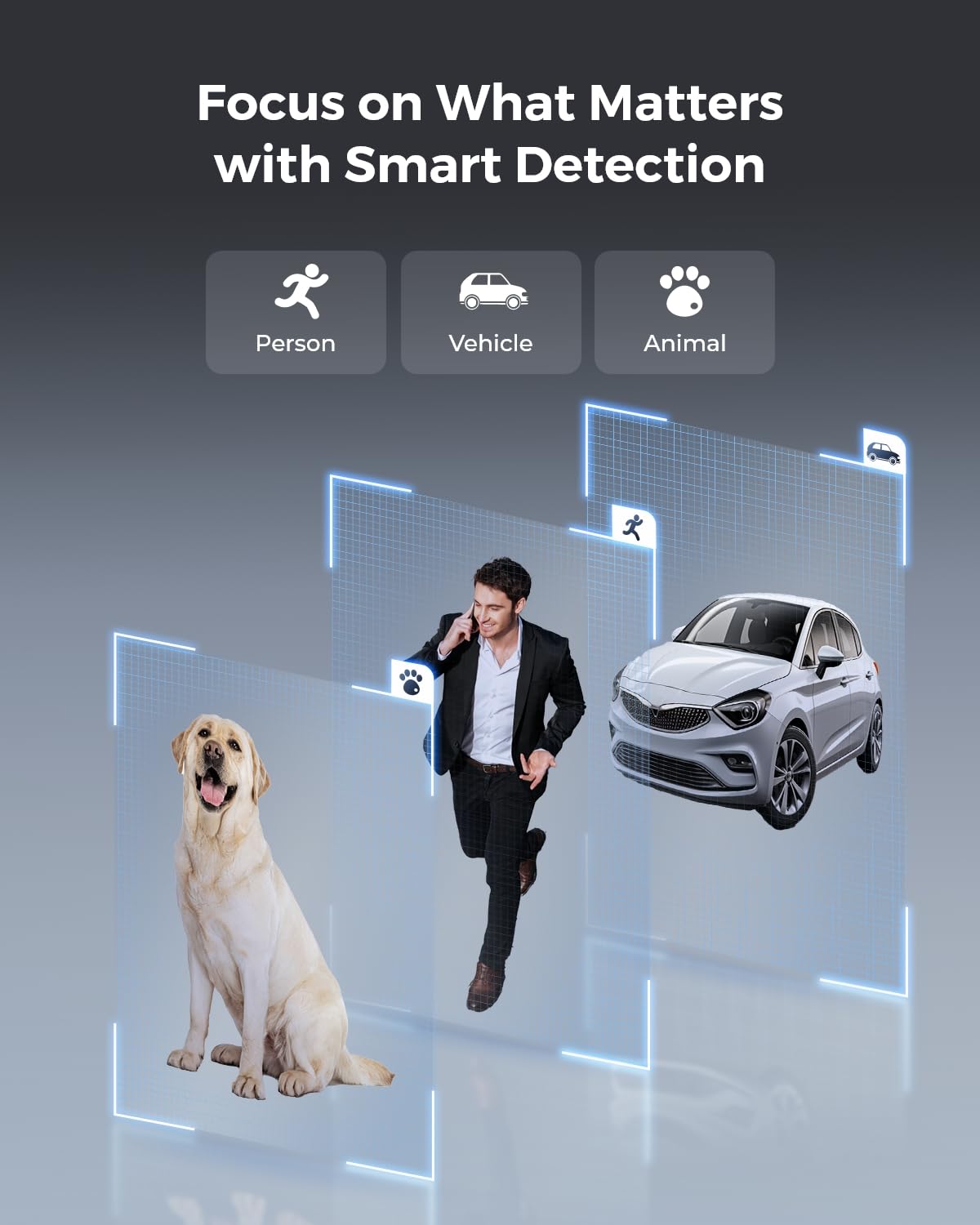Reolink 4K Kit Camaras de Vigilancia PoE, Antivandalismo IK10, Detección de Persona/Vehículo/Animal, NVR 8CH 2TB, Visión Nocturna a Color, Audio Bidireccional, Impermeable IP67, RLK8-800V4