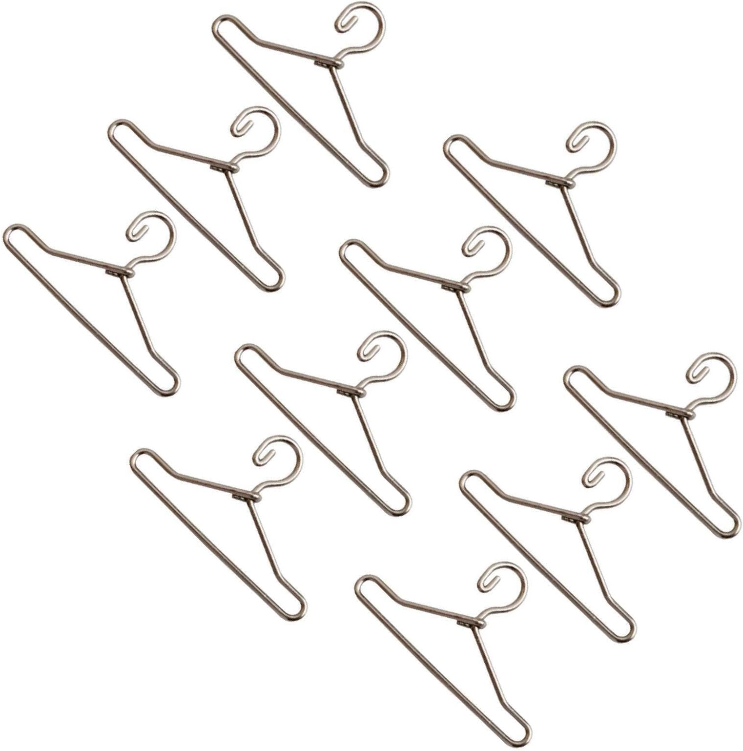 Dollhouse Accessories Mini Clothes Hangers Excellent Solution For Displaying Favorite Miniature Dolls Dollhouse Clothes Hangers Doll Hanger Playset Miniature Stand Toy
