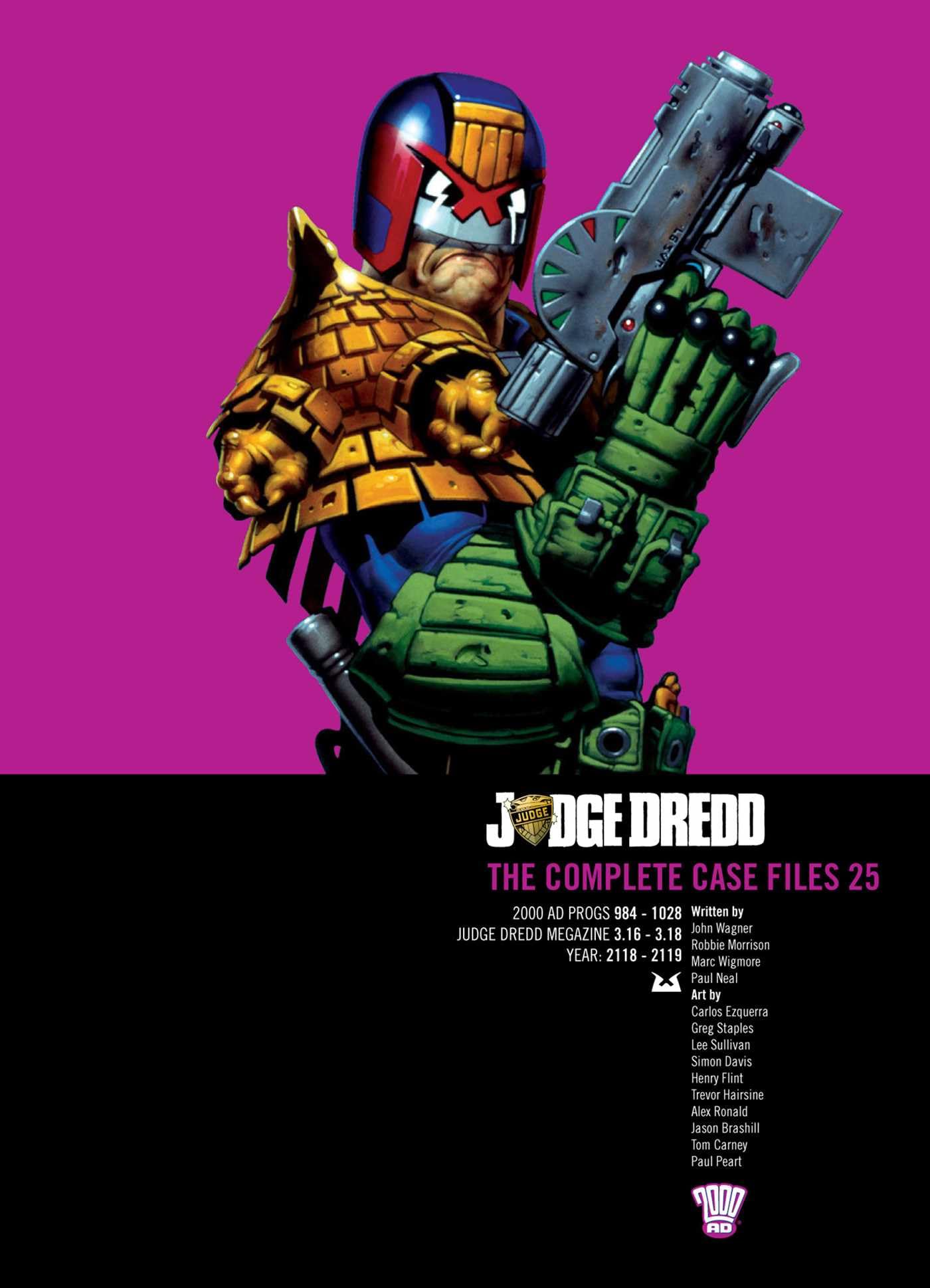 Judge Dredd: The Complete Case Files 25: Volume 25