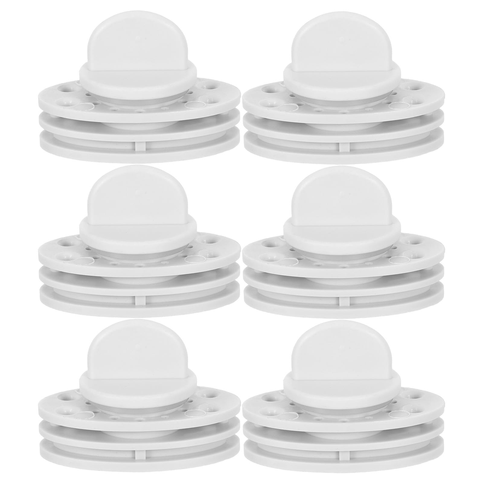 ifundom 6 pezzi Tappo per borsa dell'acqua calda Tappi per borsa dell'acqua calda a prova di perdite Tappo di tenuta per sacco portatile Coperchio di ricambio per viaggio e campeggio Grigio