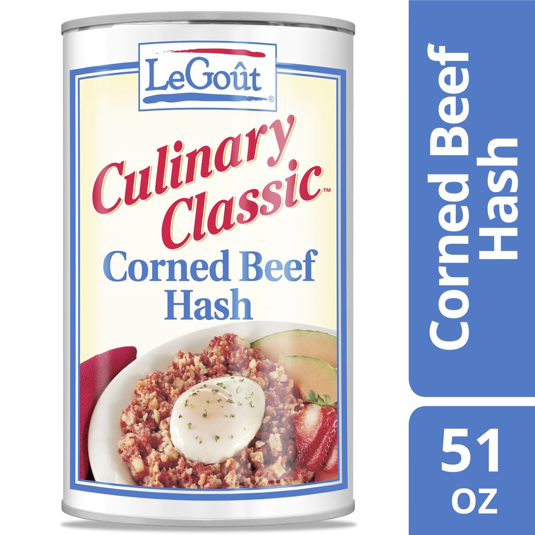 LeGout Culinary Classic Corned Beef Hash Entr?e, 51-Ounce