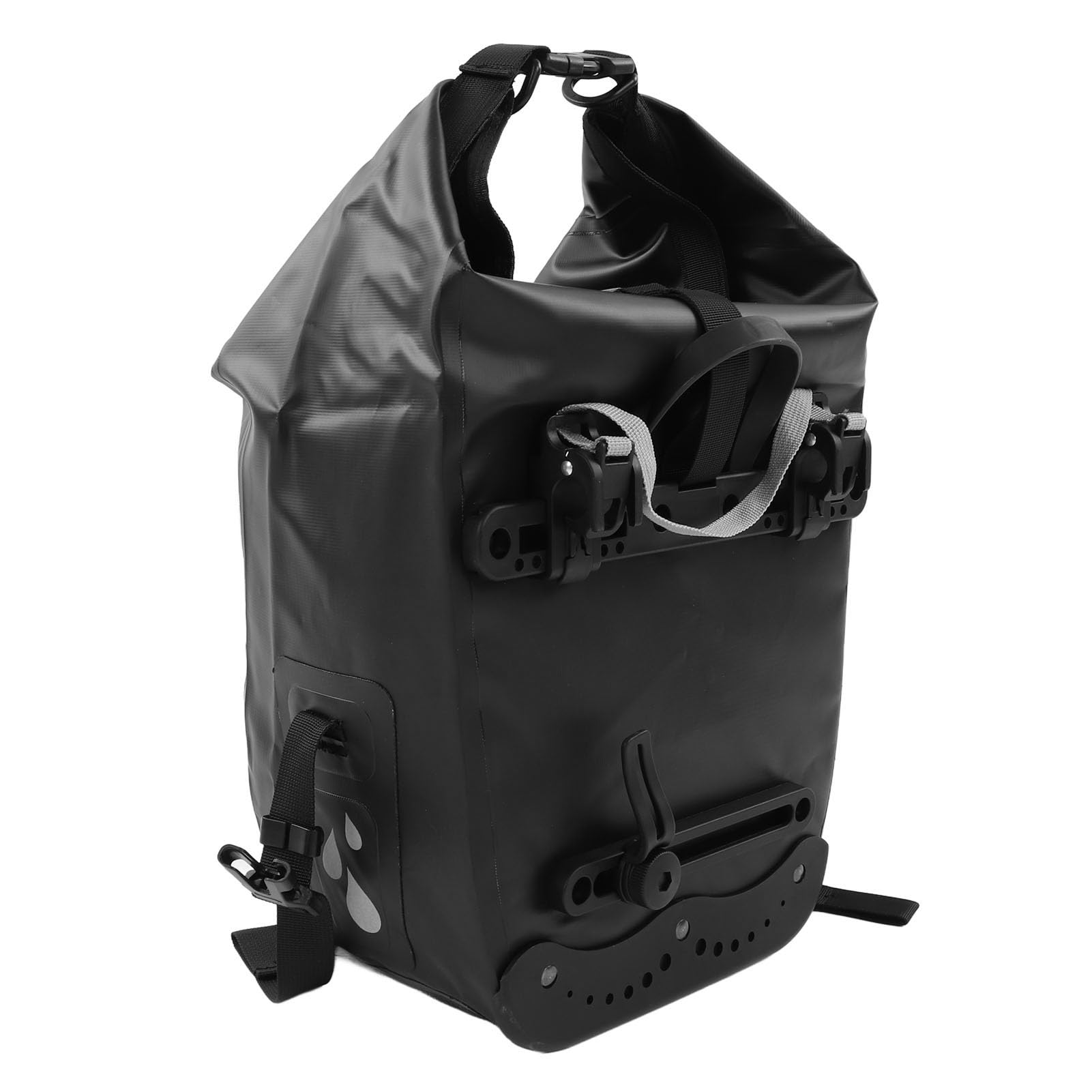 Outdoorowa Torba na Krzesło Rowerowe, Torby Rowerowe na Zewnątrz 500D PVC Siatka odporność na Wodoodporne Czarne Czarne Czarne pojemność na Zewnątrz (Pojemność 25L)