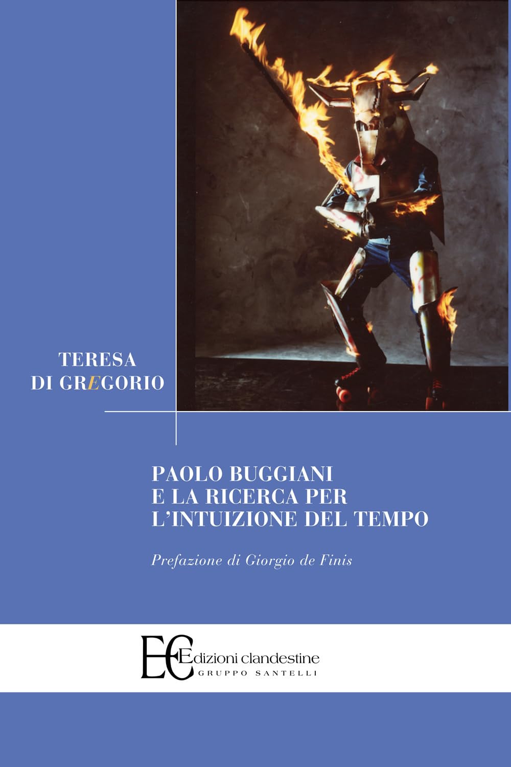 Paolo Buggiani livre d'art contemporain et réflexion sur l'intuition du temps