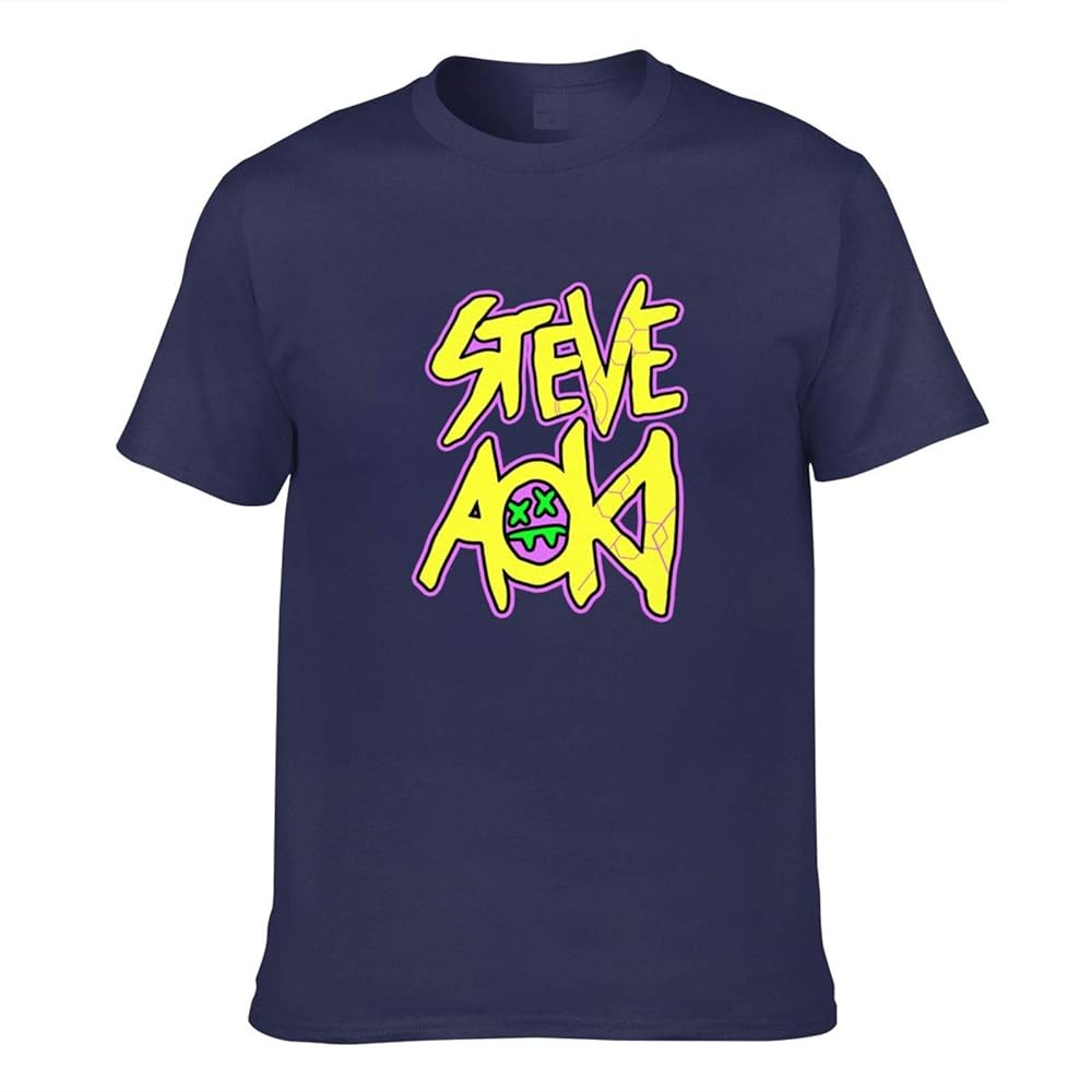 Amazon | メンズ Tシャツ スティーヴ・アオキ Steve Aoki 半袖