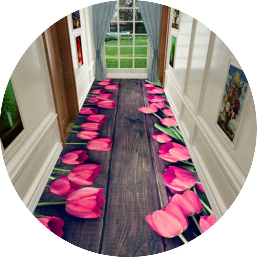 Tapis d'allée pratique anti-saleté pour entrée et couloir propre
