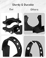 Vista 5 de Belinous Soporte para Armas UTV, Rack para Armas UTV Rack para Arco Soporte para Pala se Ajusta a Barras de Rollo de 1.75"- 2" Compatible