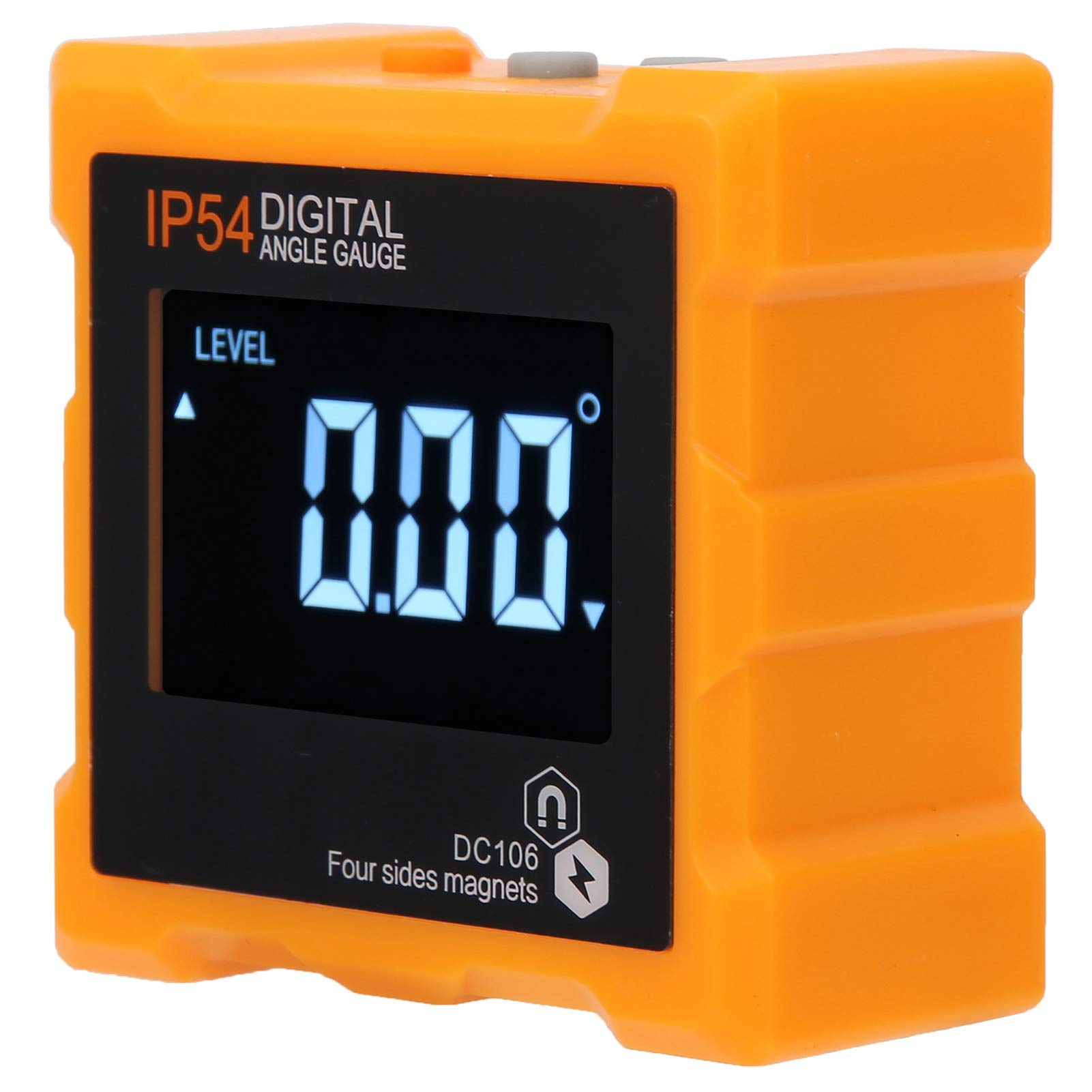 LCD Digital Protractor Angle Finder Medidor de medidor IP54 Medición industrial magnética Herramienta de medición de ángulo profesional para varios ángulos