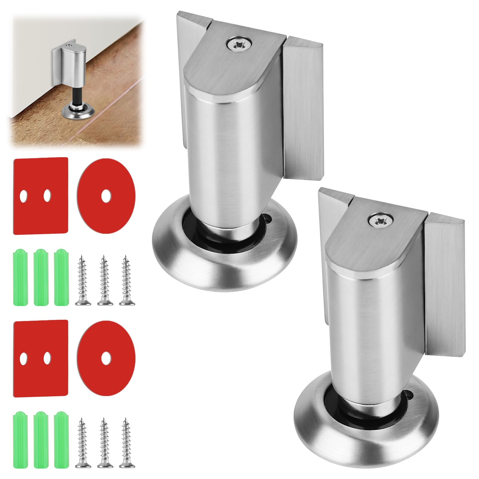 elthmpr Türstopper Magnetisch Door Stopper - 2 Stück Türstop
